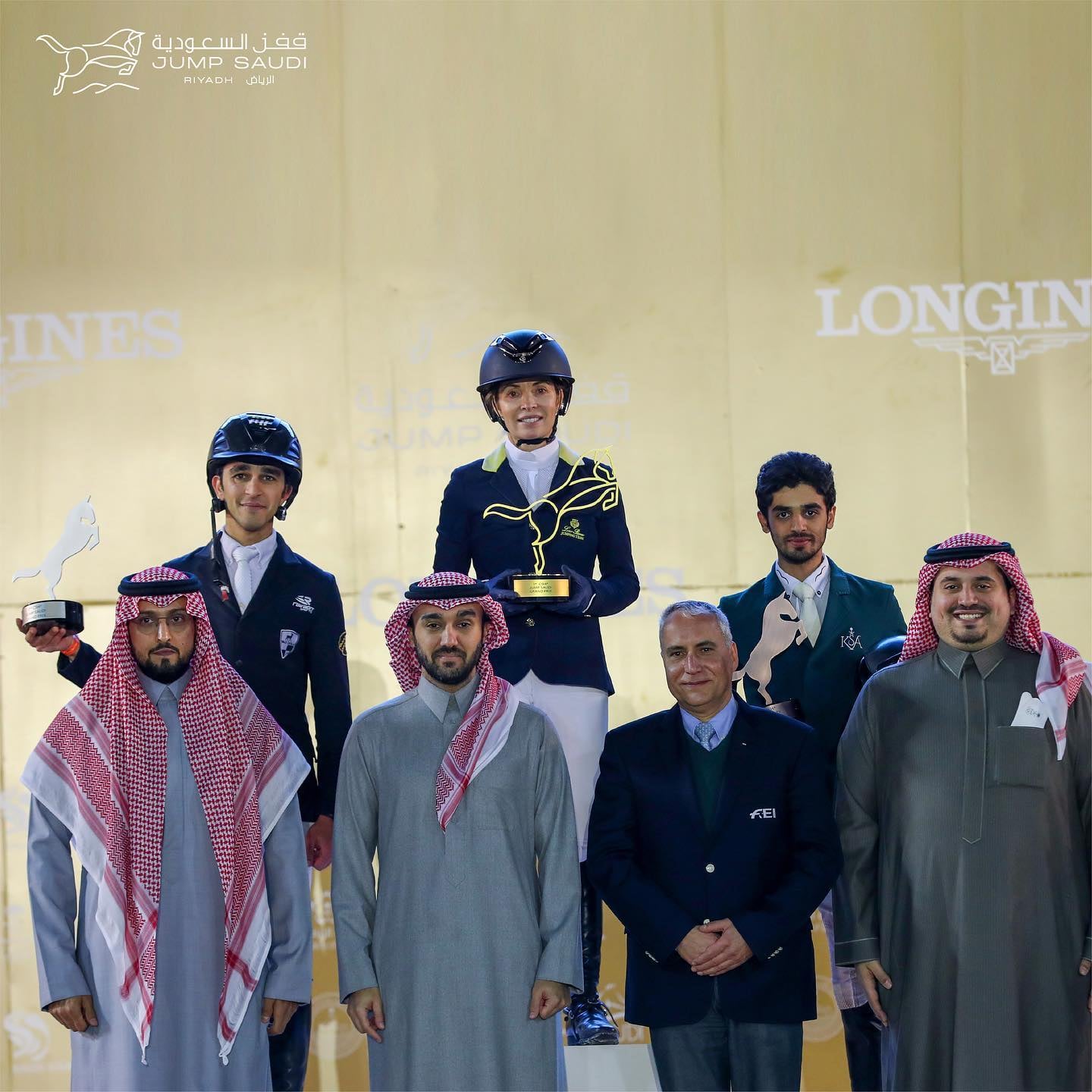 Edwina and Hazy Toulana win the CSI4* 1.55m Grand Prix of Riyadh