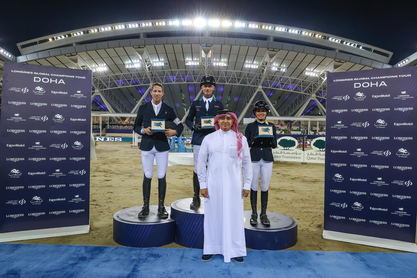 Edwina & Toulini 3rd in Doha 