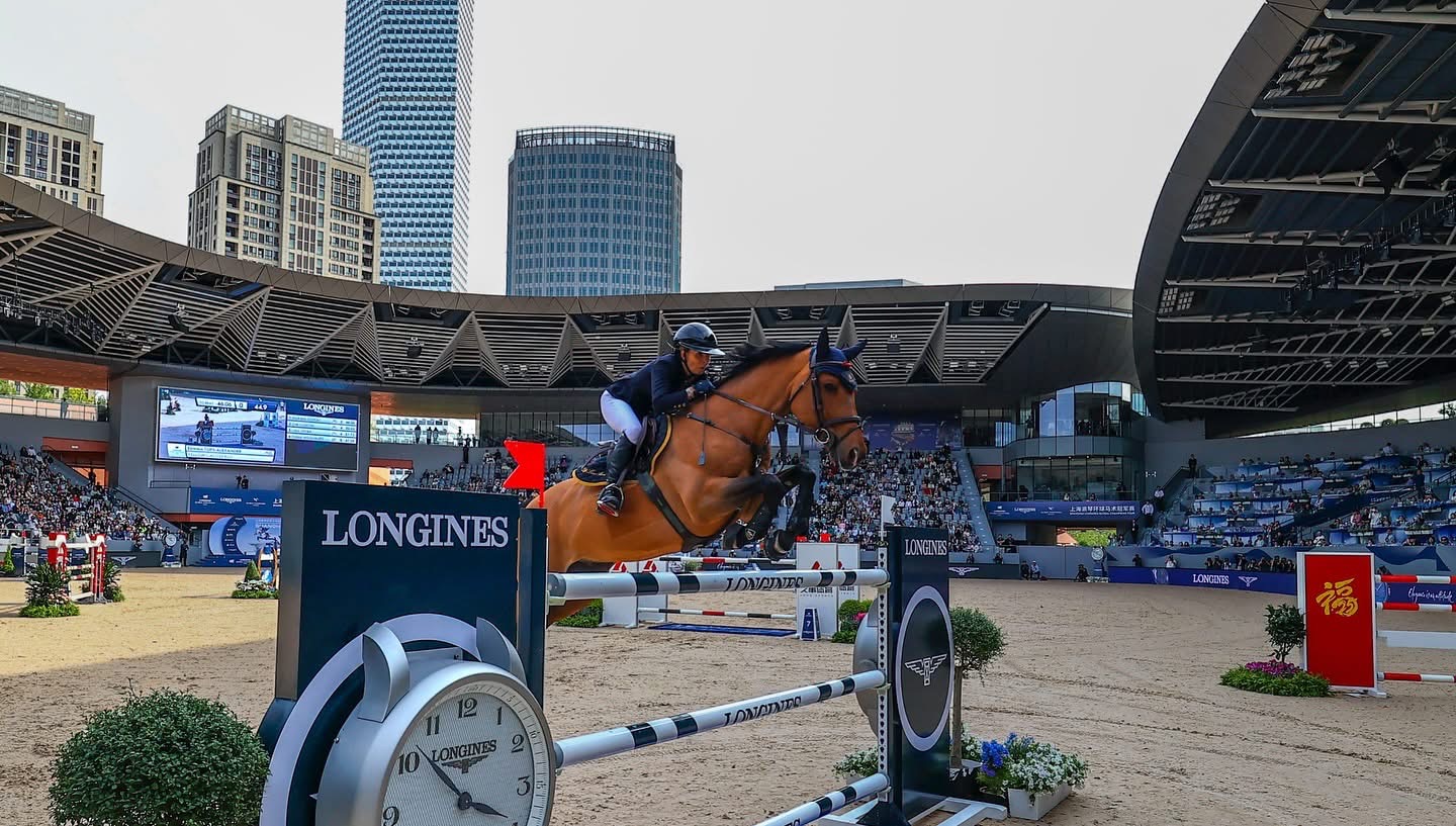 Edwina tops the Longines Global Champions Tour overall ranking after Shanghai